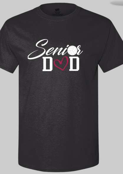 Senior Volleyball DAD T-shirt