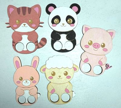 Kids Animal Finger Puppets