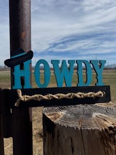 Key Holder Howdy