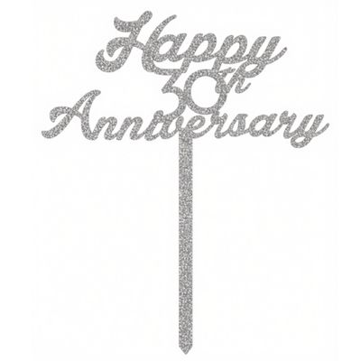 Cake Topper Milestone Anniversary