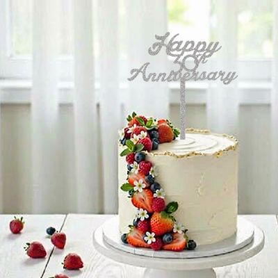 Cake Topper Milestone Anniversary