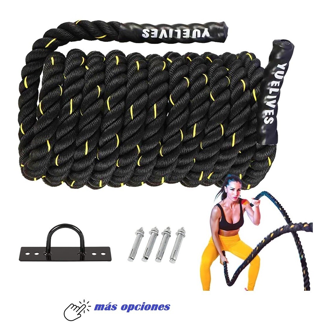 Sogas de Entrenamiento - Battle Ropes (Varios Estilos) desde $84.95