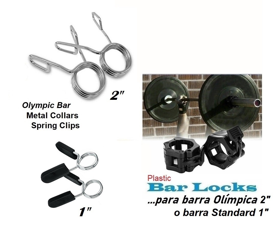 Olympic Bar Locks - Collars desde $12.95