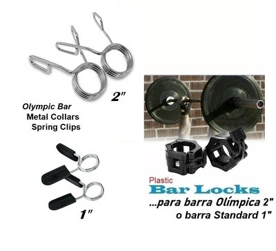 Olympic Bar Locks - Collars desde $12.95