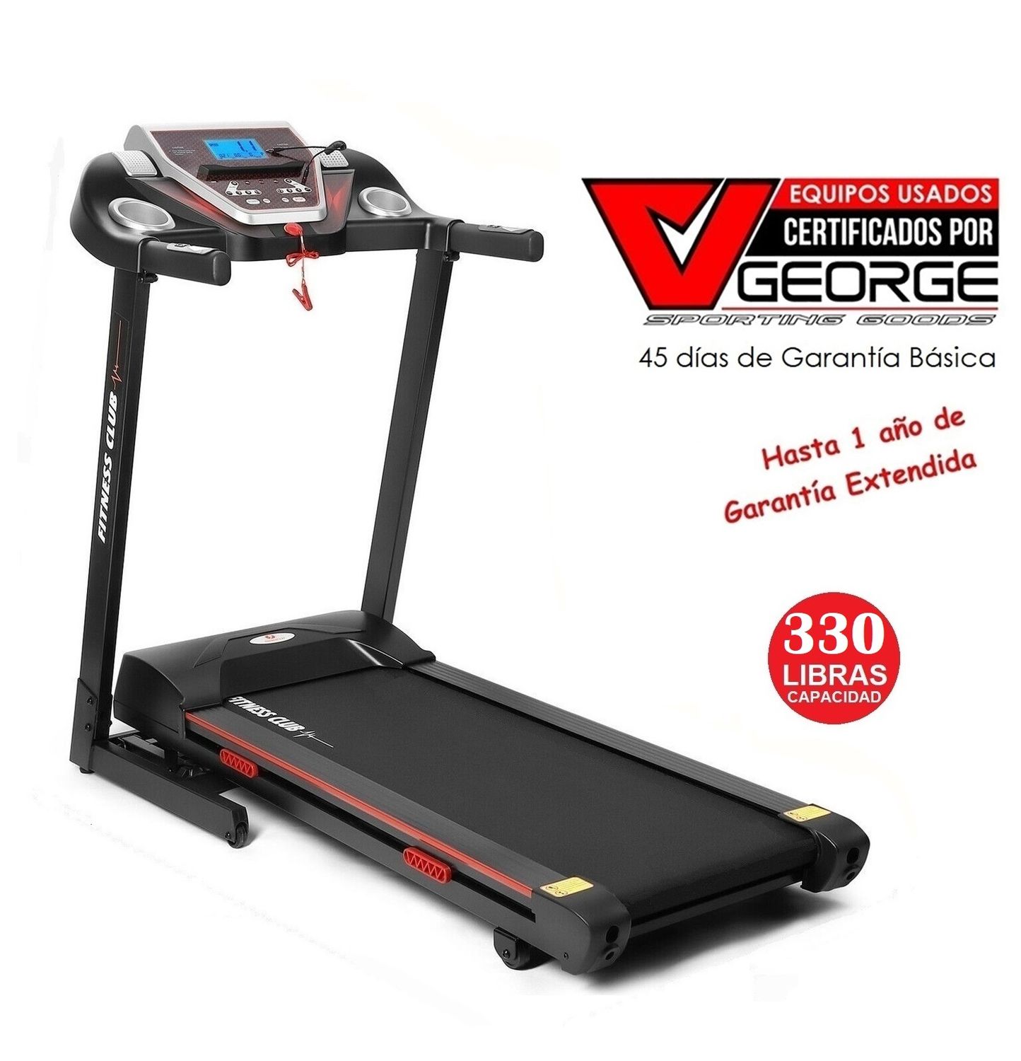Trotadora Semi-Comercial Fitness Club  - Usada... con Garantía