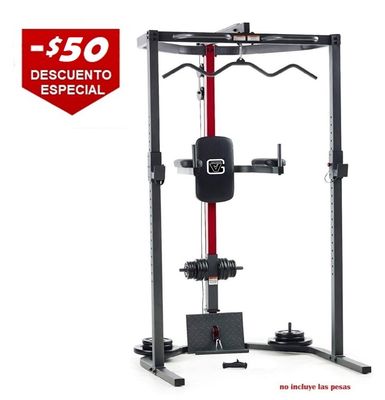 Power Rack with Lat Pulldowns &amp; VKR