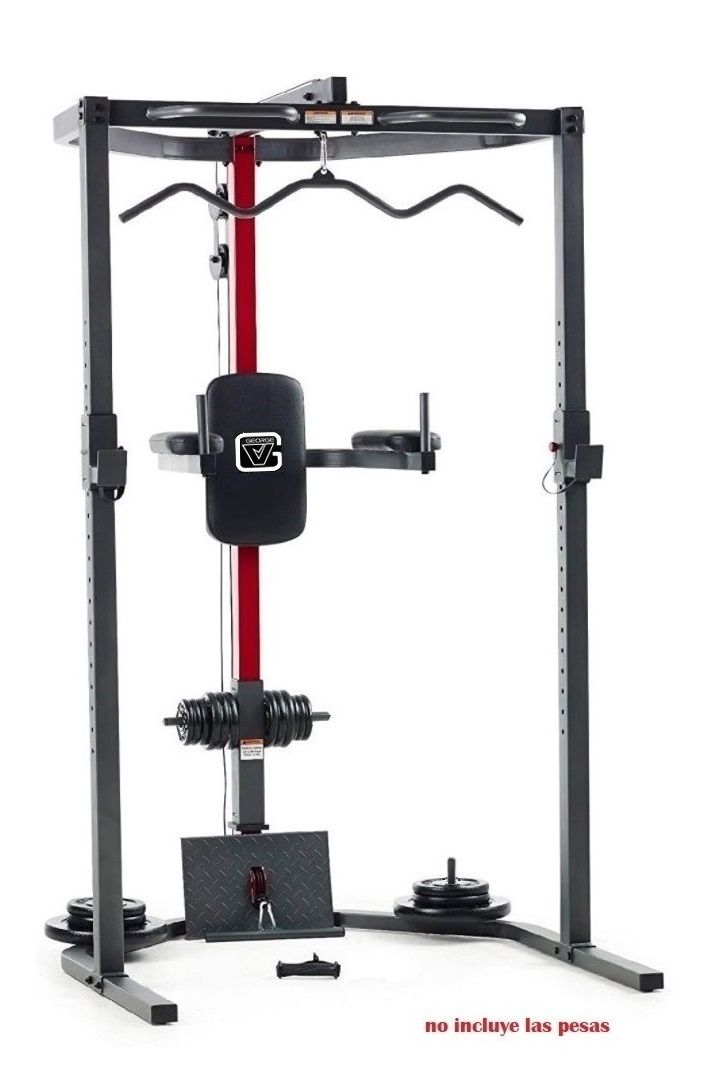 Power Rack with Lat Pulldowns &amp; VKR