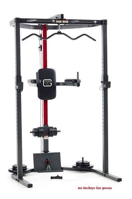 Power Rack with Lat Pulldowns & VKR