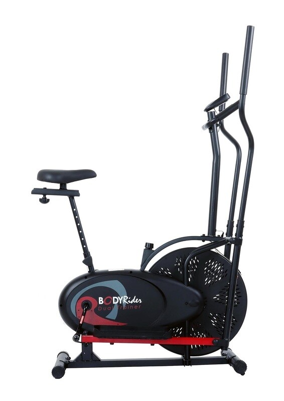 Bicicleta Elíptica de Abanico 2-en-1 Dual Trainer