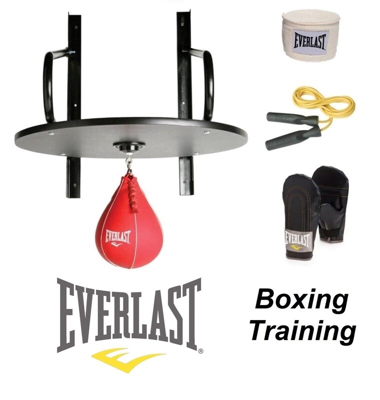 Set Plataforma y Pera de Boxeo con Accesorios... $255