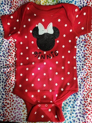 Limited Minnie Mouse Onesie