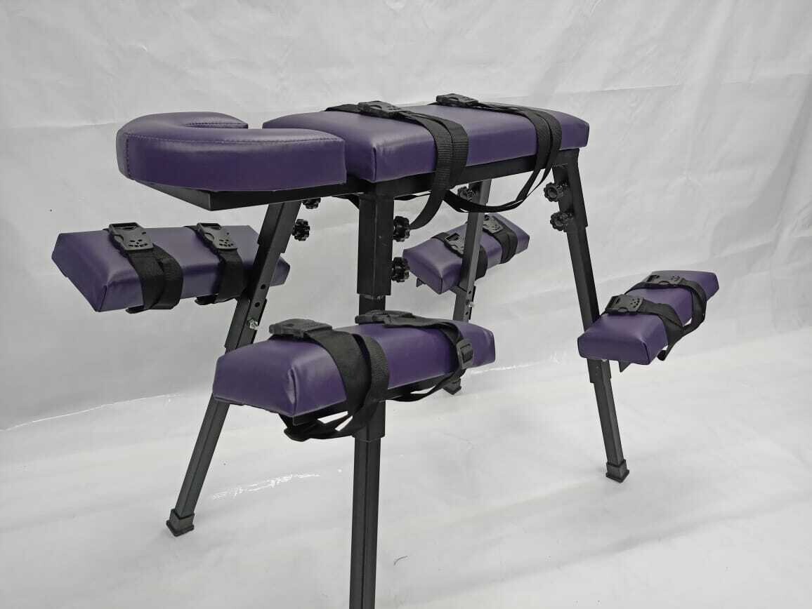 Spanking Bench BDSM Furniture Spanking Flogging Bench Purple Color Bench