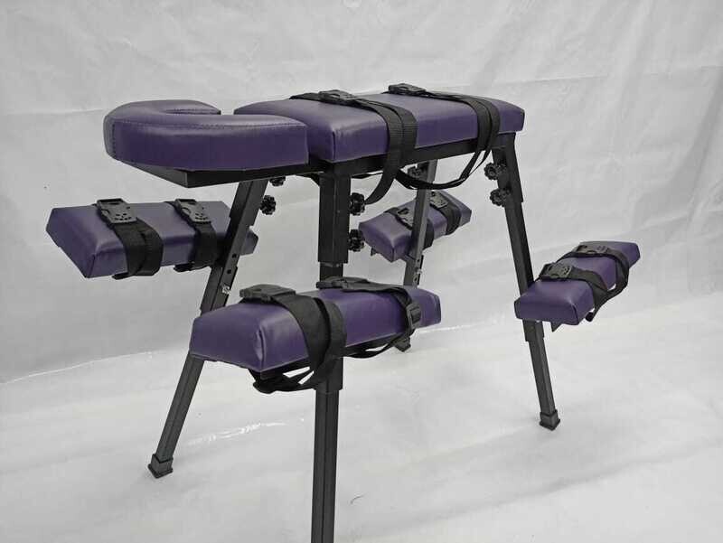 Spanking Bench BDSM Furniture Spanking Flogging Bench Purple Color Bench