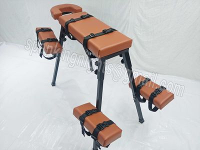Spanking Bench BDSM Furniture Spanking Flogging Bench Brown Color