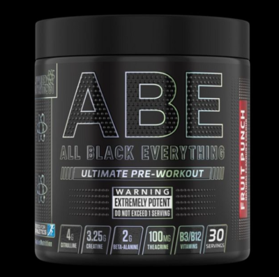 APPLIED NUTRITION ABE PRE-WORKOUT 30 Servings
ABE ( All Black Everything)