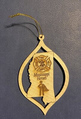 Fireman Hero Ornament