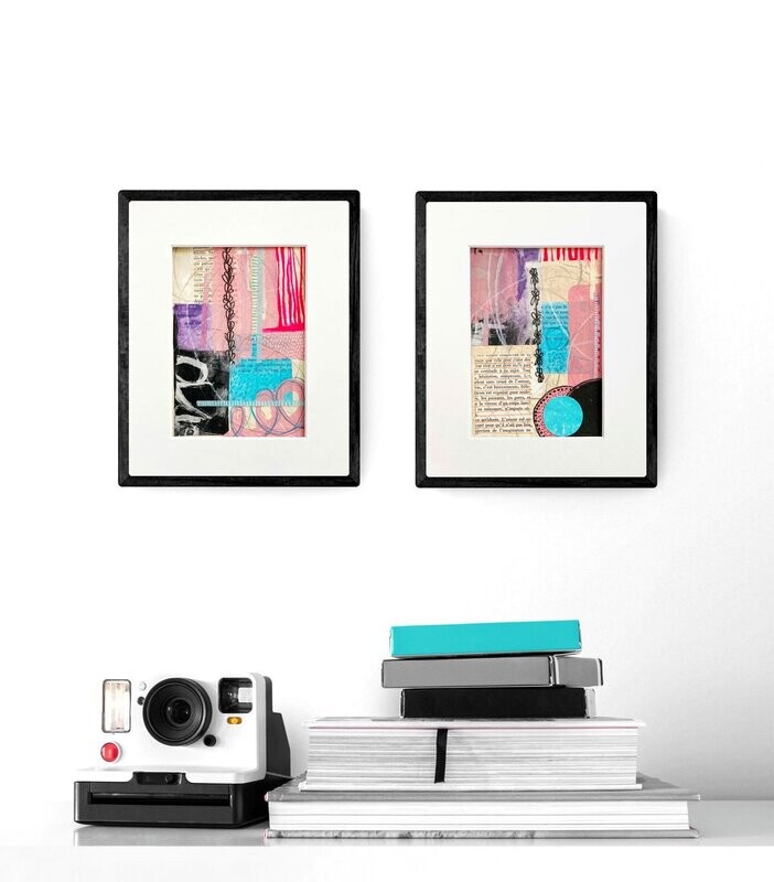 Bruissements, Diptyque | 2X  5 H x 7 L