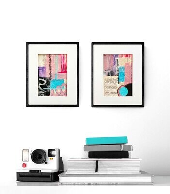 Bruissements, Diptyque | 2X  5 H x 7 L