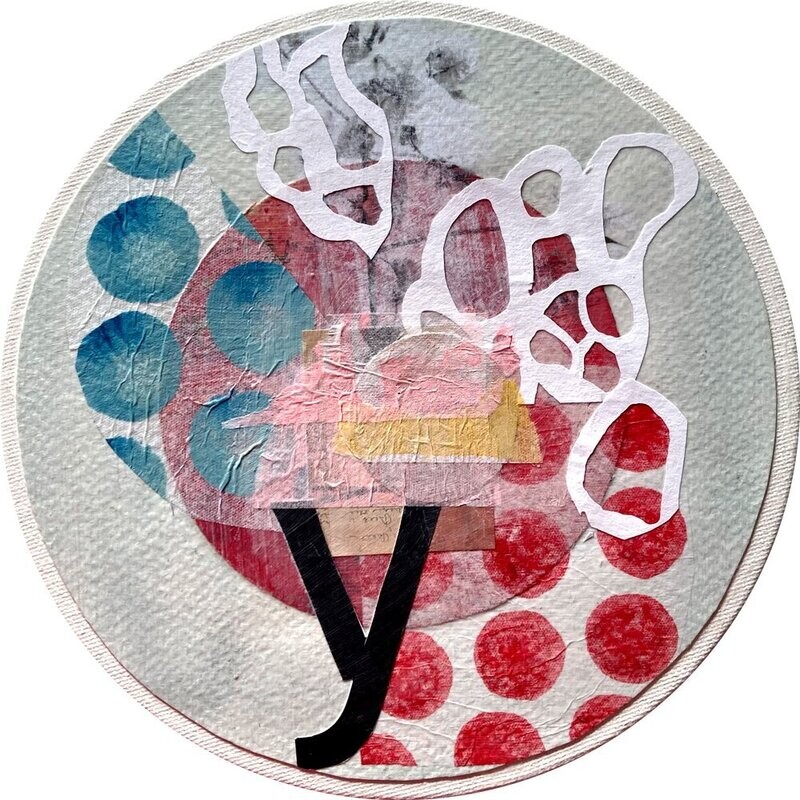 y is the question | toile ronde 7 pouces