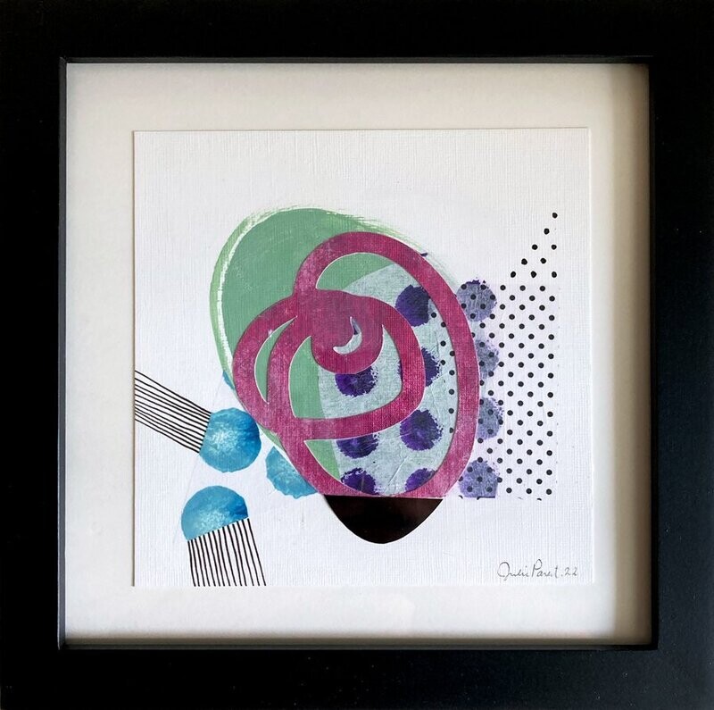 Organe Orbital | 6 x 6 | collage encadré