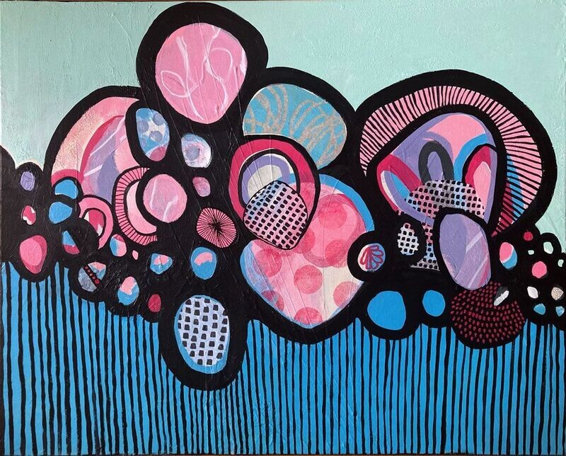 Field happy | 24 x 30
