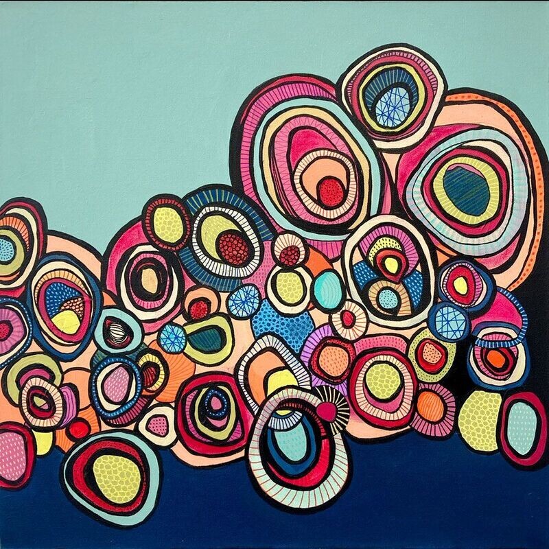 Le chant des crécelles | 20 x 20