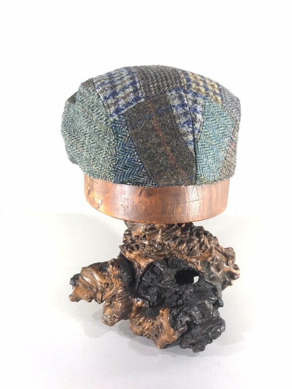 Patchwork English Tweed Sports Cap