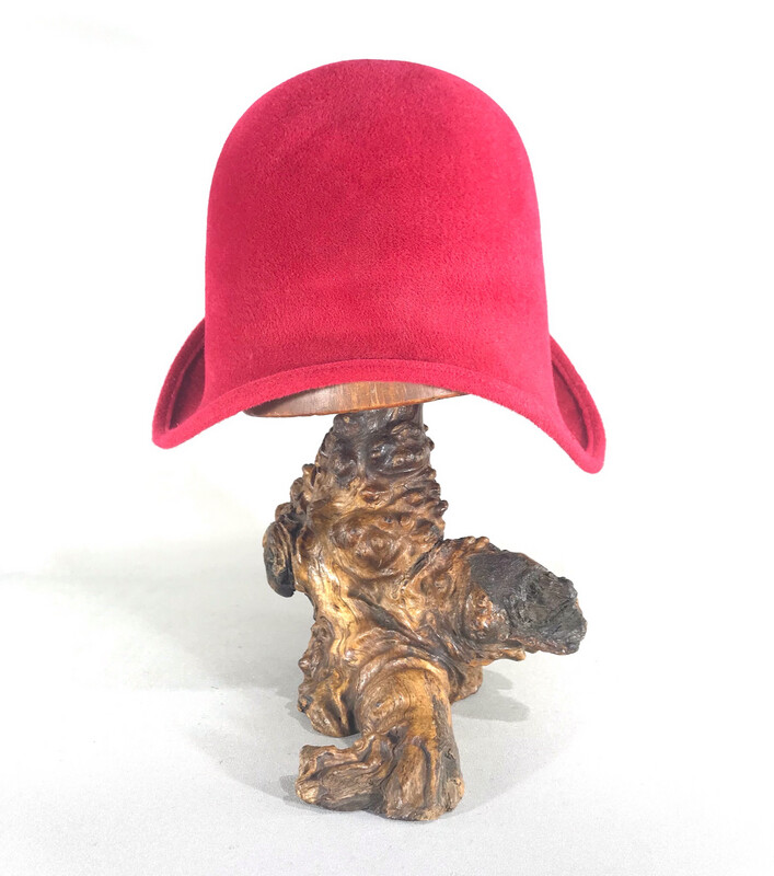 Deep Cloche Fur Felt