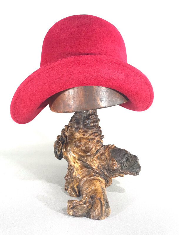 Deep Cloche Fur Felt