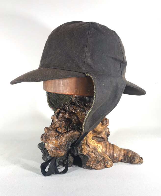 Harris Tweed Oilskin Deerstalker