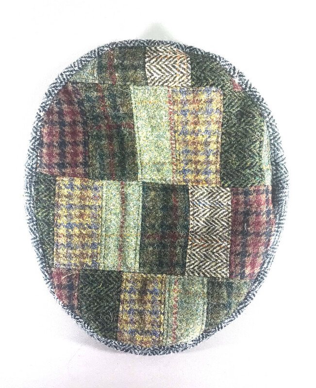 Harris Tweed Patchwork Sports cap