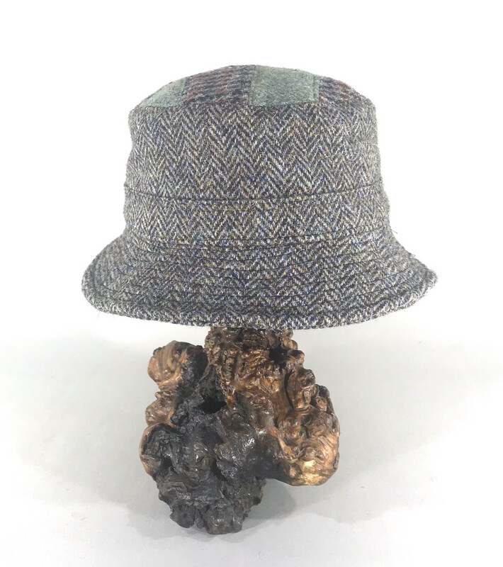 Harris Tweed Patchwork Bucket Hat Harris Tweed Patchwork Bucket Hat