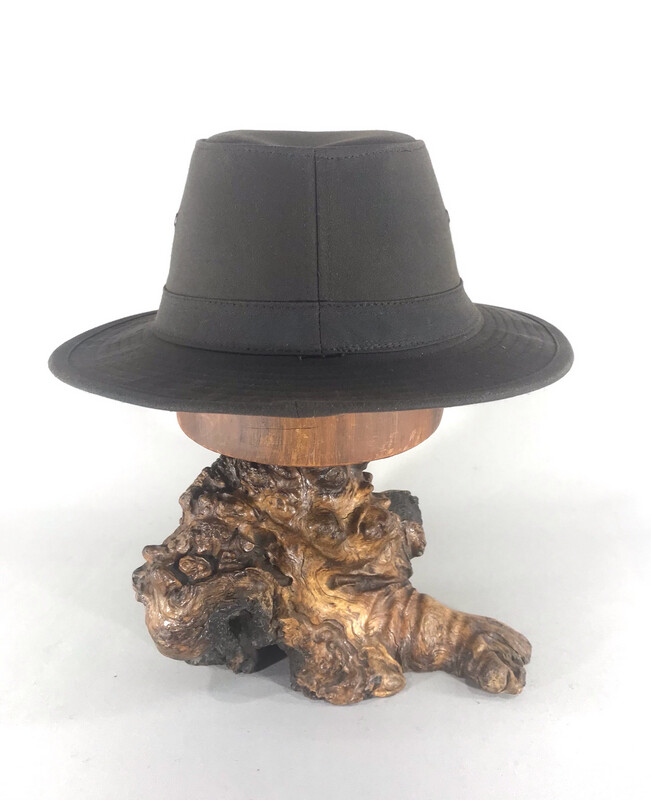 Oil Skin Brim Hat