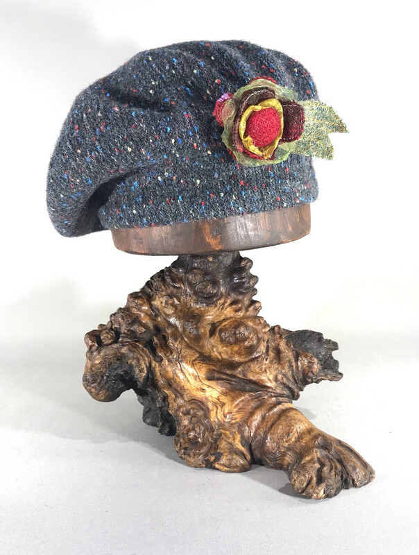 Wool Multicolour Beret