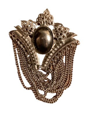 Vintage Chain Brooch - Estate Jewellery