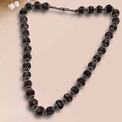 Murano Glass Beaded Necklace
