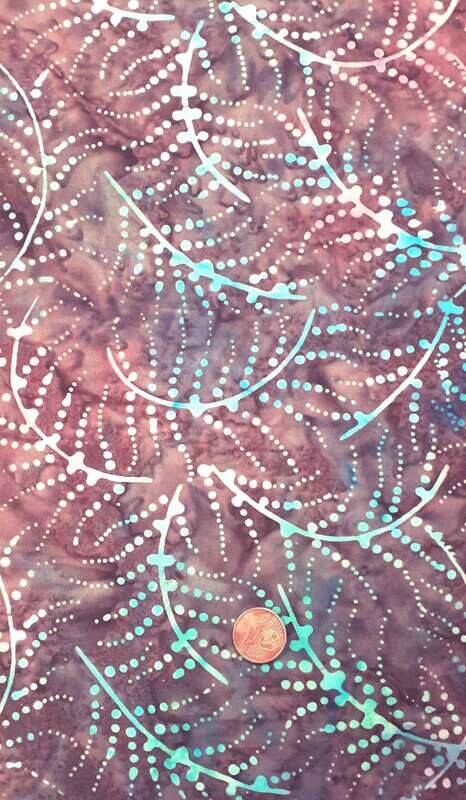 Tela Americana batik marron
