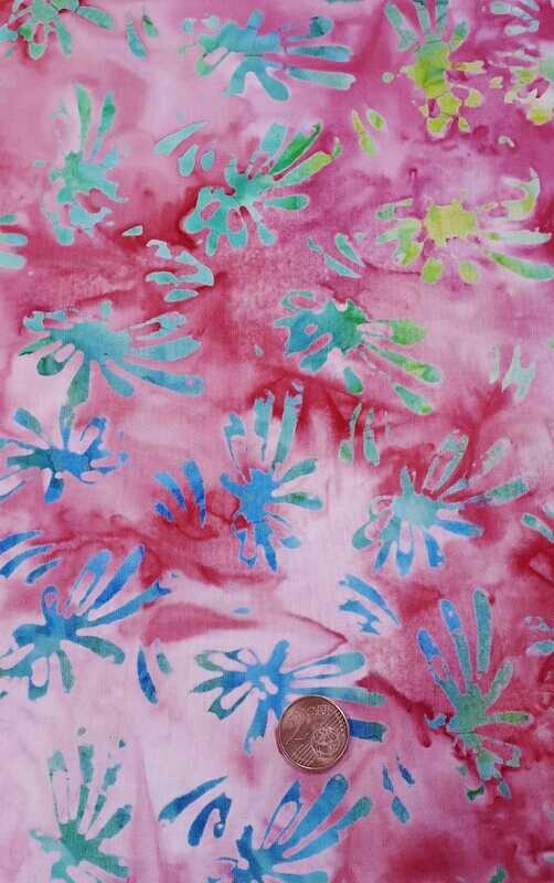 Tela Americana batik fuxia