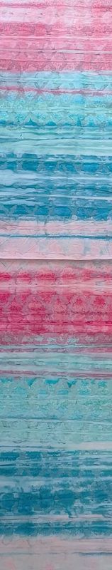 Tela Americana  Azul y Rosa / BATIK