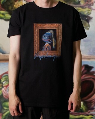 Pepe Girl With a Pearl Earring (T-shirt)