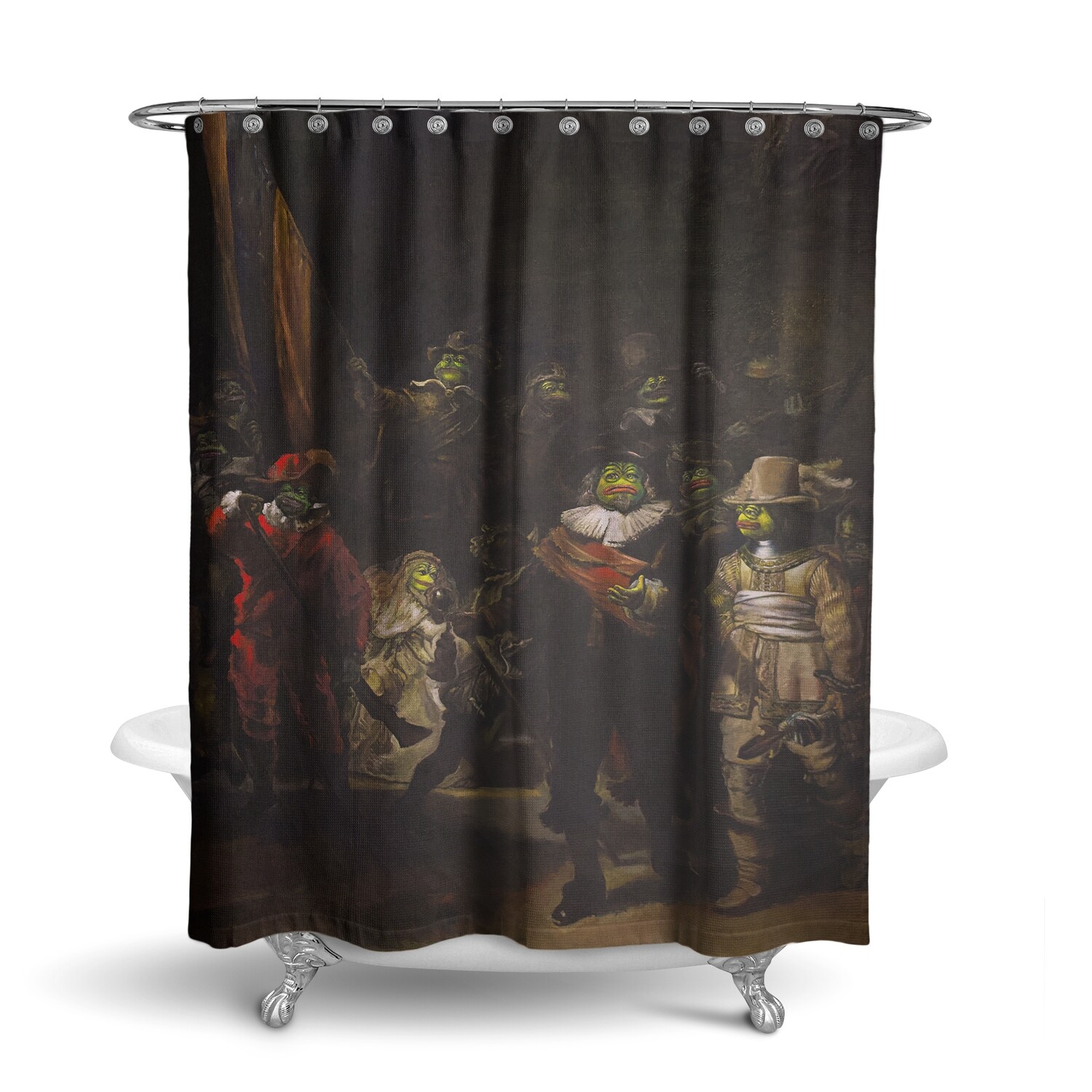 The Night Watch Rembrandt (shower curtain)
