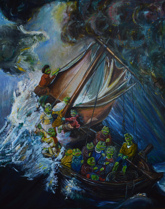 Pepe Riding the Storm