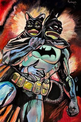 Batman &amp; Catwoman Pepe