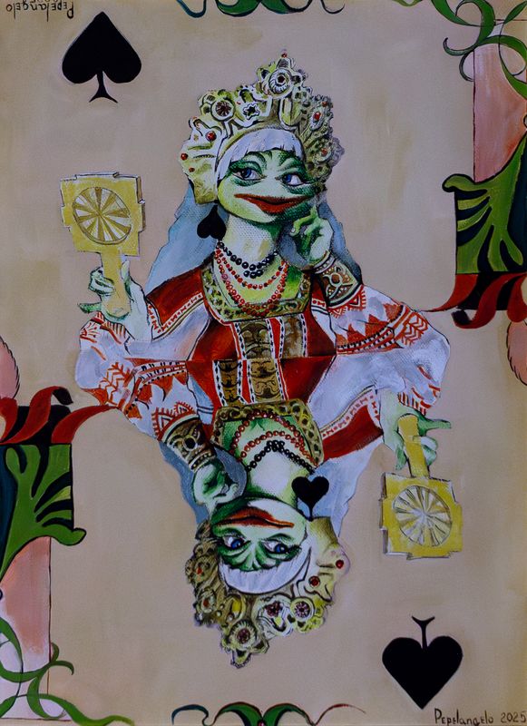 The Queen of Spades Pepe