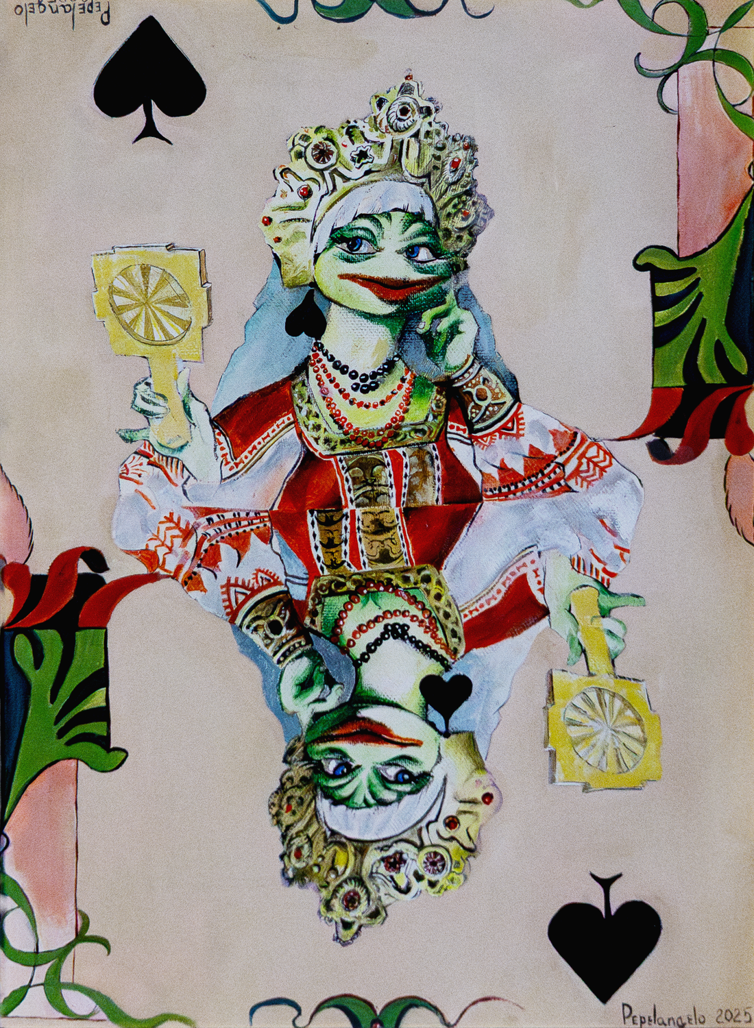 The Queen of Spades Pepe