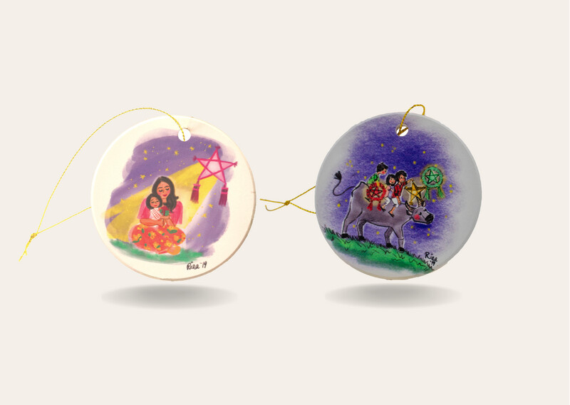 The Everyday Christmas Ornaments - Rina Set