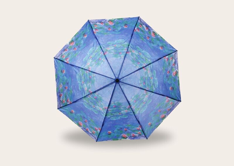 The Everyday Umbrella - Water Lilies Folding Umbrella