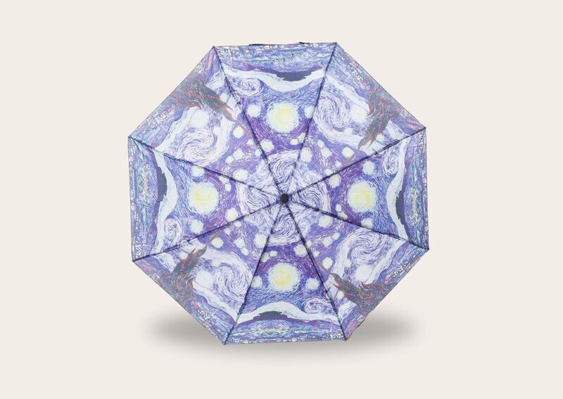 The Everyday Umbrella - Starry Night Folding Umbrella