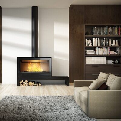 Sculpt Axis 1000 FS Single Sided Freestanding Fireplace