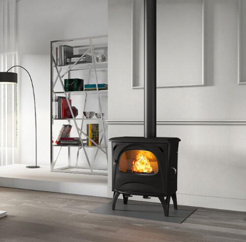 Seguin Aurore Cast Iron Freestanding Cheminee